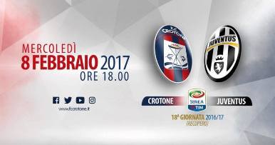E' il giorno di Crotone - Juventus