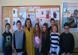 La vice sindaco con i candidati a sindaco