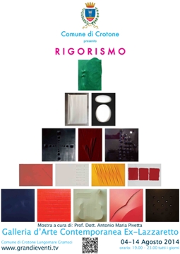 Mostra d'arte "Rigorismo"