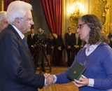 Il presidente della Repubblica e Suor Michela Marchetti