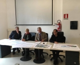 Un momento della conferenza stampa