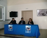 Un momento della conferenza stampa