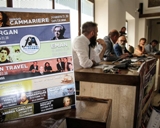 Un momento della conferenza stampa