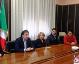 Un momento della conferenza stampa