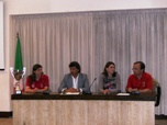 Un momento dell'incontro