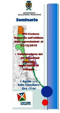 ZFU Crotone: rapporto sull'utilizzo delle agevolazioni