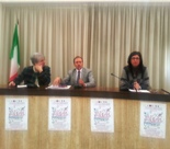 Un momento della conferenza stampa