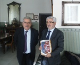 Il sindaco Vallone e il prefetto De Vivo