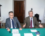 Un momento della conferenza stampa