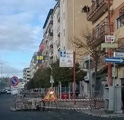 Lavori in Via Giovanni Paolo II