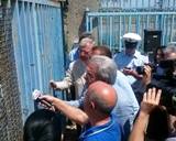 Un momento dell'esecuzione coattiva