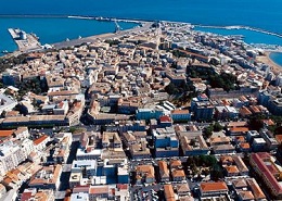 Una veduta aerea di Crotone