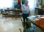 Manuel ed il sindaco