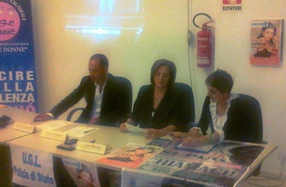 Un momento della conferenza stampa