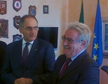 ll Prefetto Panico ed il sindaco Vallone