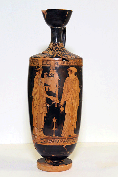 Perimetri dell'antica Kroton con l'originaria linea di costa